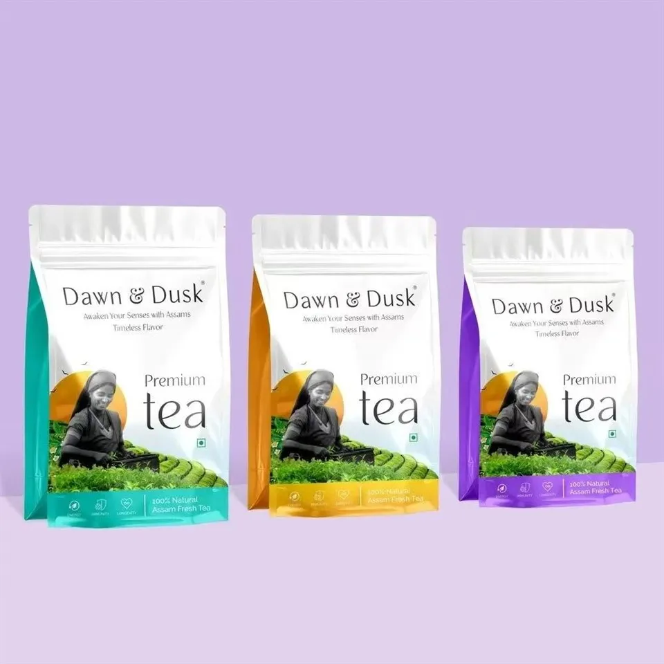 V balení Vlastní 250G Bolsas Para de Cafe Empty Coffee Bean Tea Teaging Pouch Ploché krabičky dole kávová taška s ventilem a zipem