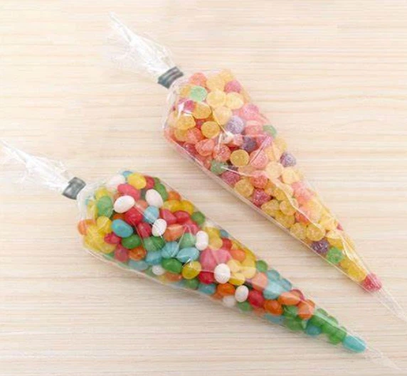 Kuželový tvar Plastový obalový sáček Snížená cena