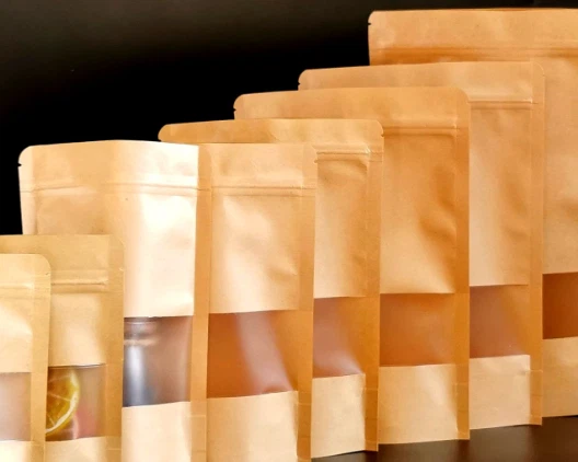 Laminované papírové tašky z kraftového papíru snížená cena