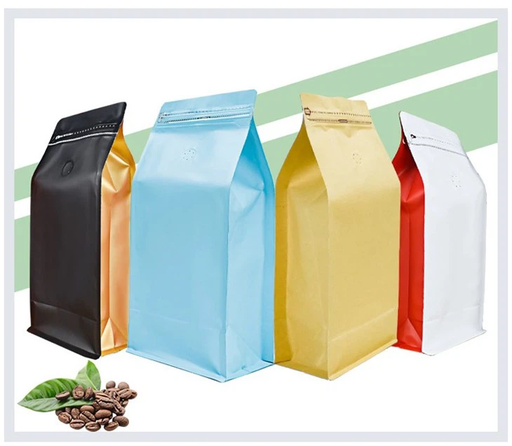 Laminované kraftové papírové sáčky se zipem