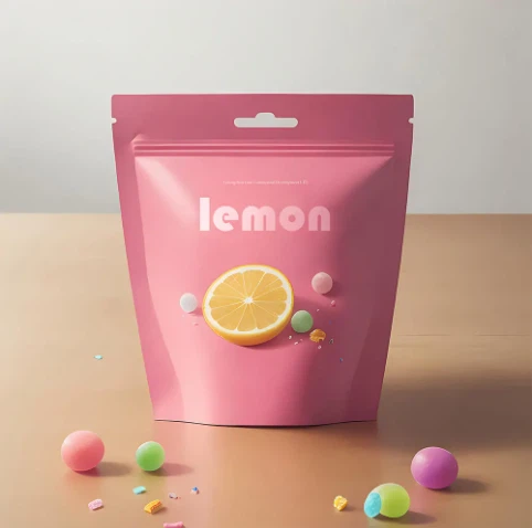 Oblíbená plastová kapsička na potraviny Plastová kapsička na zip Balení na zakázku do plastových sáčků na potraviny